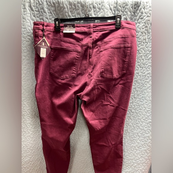 High rise ankle slacks pants - Picture 3 of 13